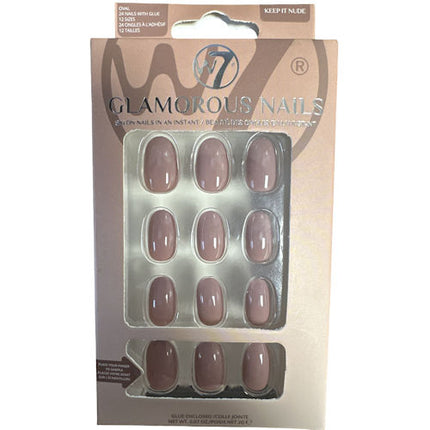 W7 Cosmetics Glamorous Nails - Keep It Nude