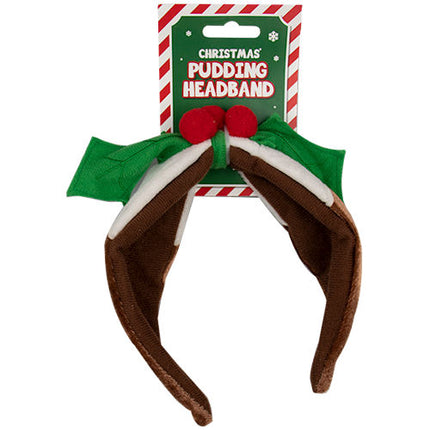 Christmas Pudding Headband