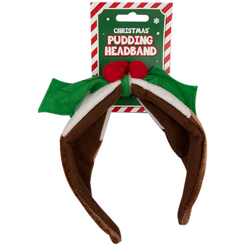 Christmas Pudding Headband