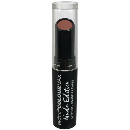 Technic Cosmetics Colour Max Lipstick Nude Pout and About - Lip Colour Moisturising Long-lasting