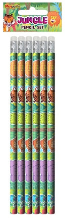 Jungle Pencils - 6 Pack