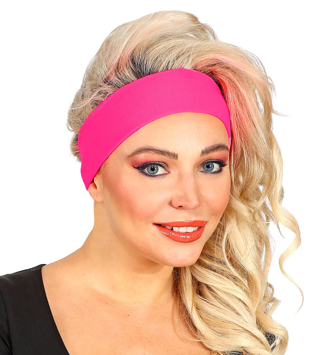 Headband - Neon Pink