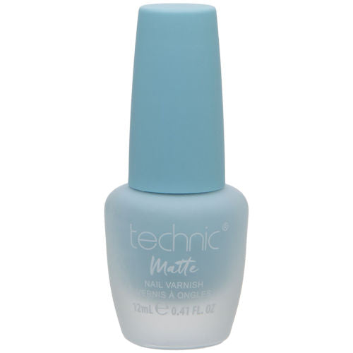 Technic Cosmetics Matte No Shine Nail Polish - Pastel Blue Matte Ocean