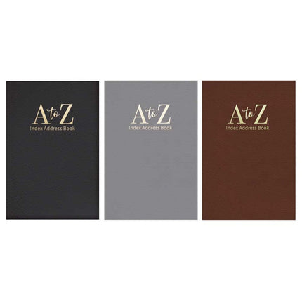 Pocket Exec Padded Address Book - Assorted