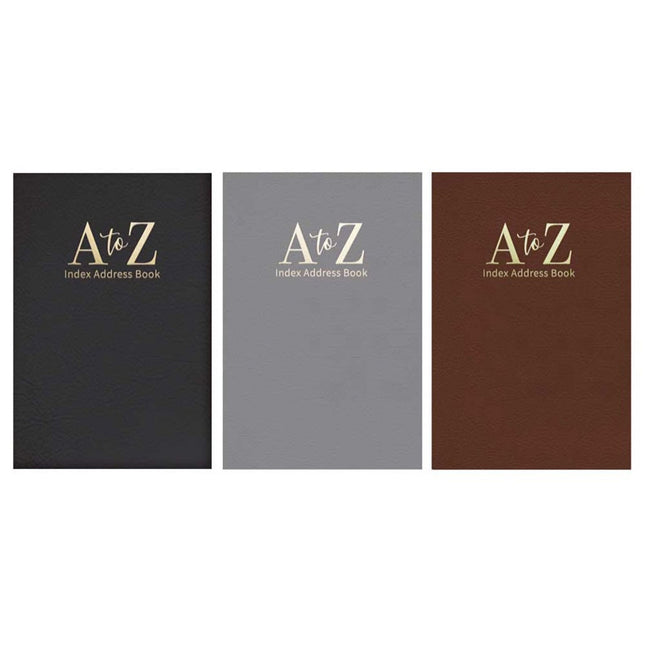Pocket Exec Padded Address Book - Assorted