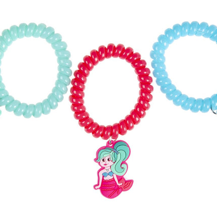 Mermaid Charm Bracelets - 6 Pack
