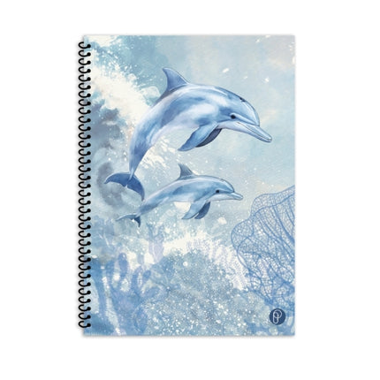 Spiral 20cm x 28cm Animal Notebook