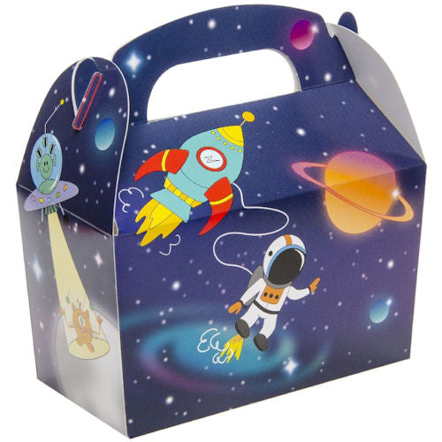 Space Small Treat Boxes - 12 Pack