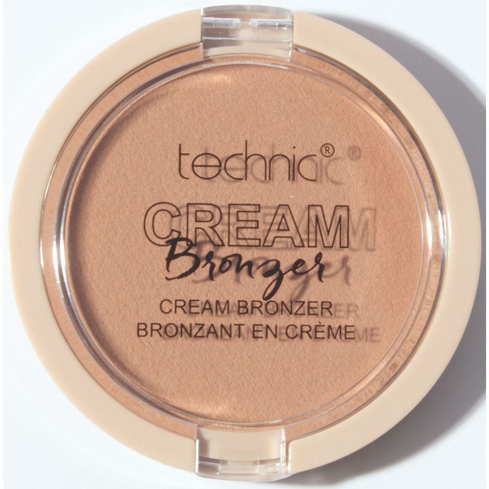 Technic Cosmetics Cream Bronzer - Light Blendable Long-Lasting Smooth Finish Natural Sun-Kissed Glow