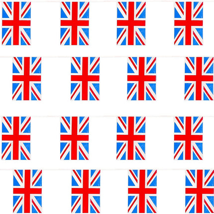 Union Jack Flag 10m Rectangular Bunting