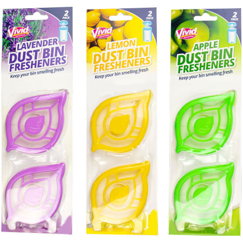 Dust Bin Freshener 2 Pack - Assorted Fragrances