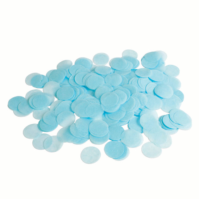 Baby Blue Round Paper Confetti