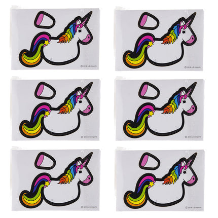 Unicorn 3D Puzzle Kits - 6 Pack