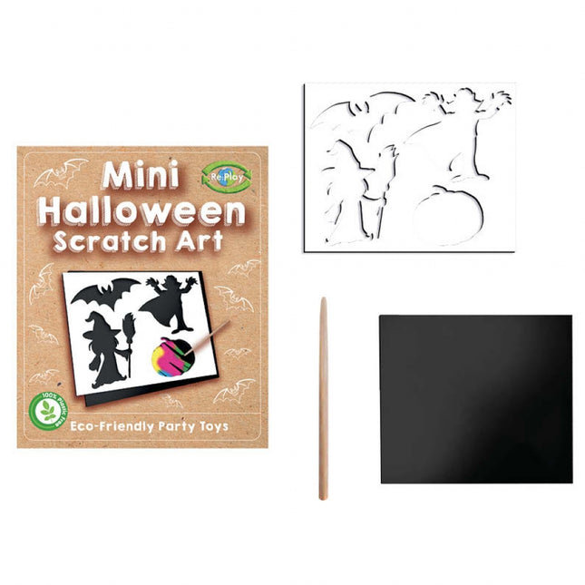 Mini Halloween Scratch Art (Single)