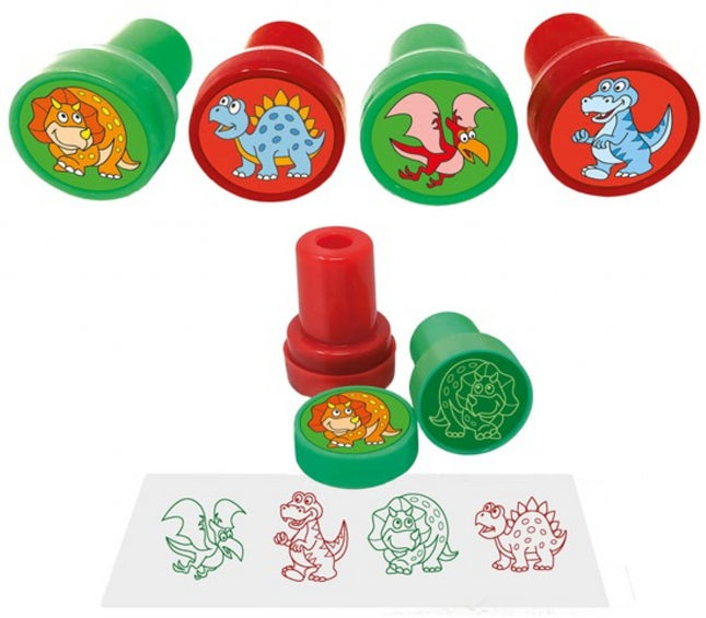 Dinosaur Ink Stamps - 6 Pack