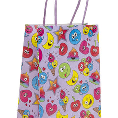Happy Face Paper Gift Bag - Single