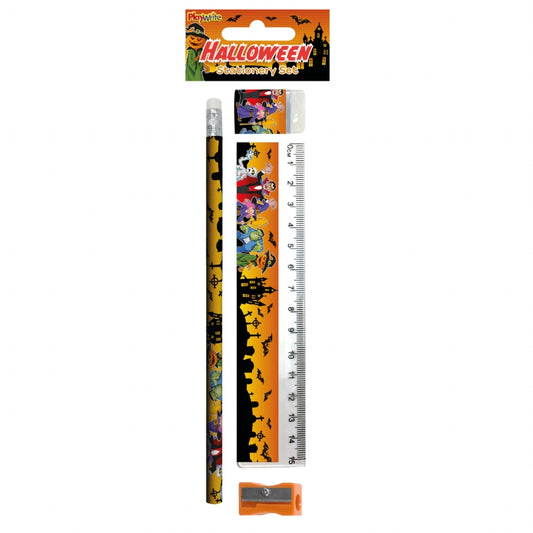 Halloween 4 Piece Stationery Set
