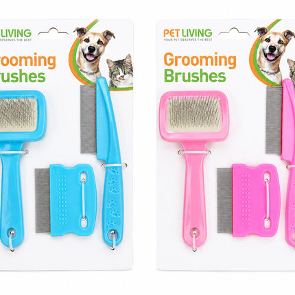Grooming Brushes - (2 Assorted)