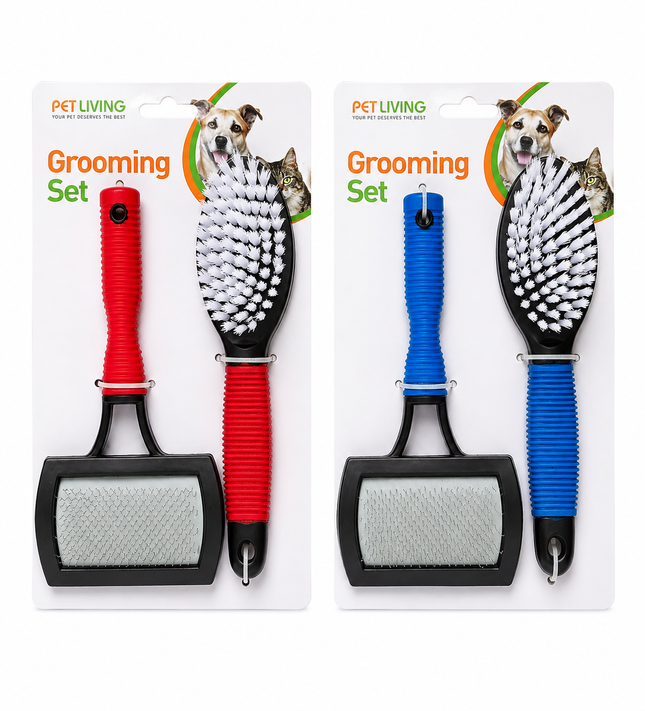 Pet Grooming Set - (2 Assorted)