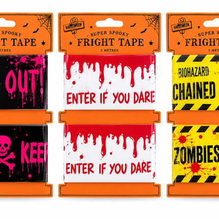 Halloween Fright Tape