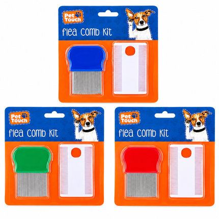Flea Comb Kit - (3 Assorted)