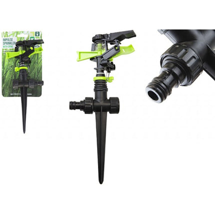 Impulse Sprinkler with Ground Spike