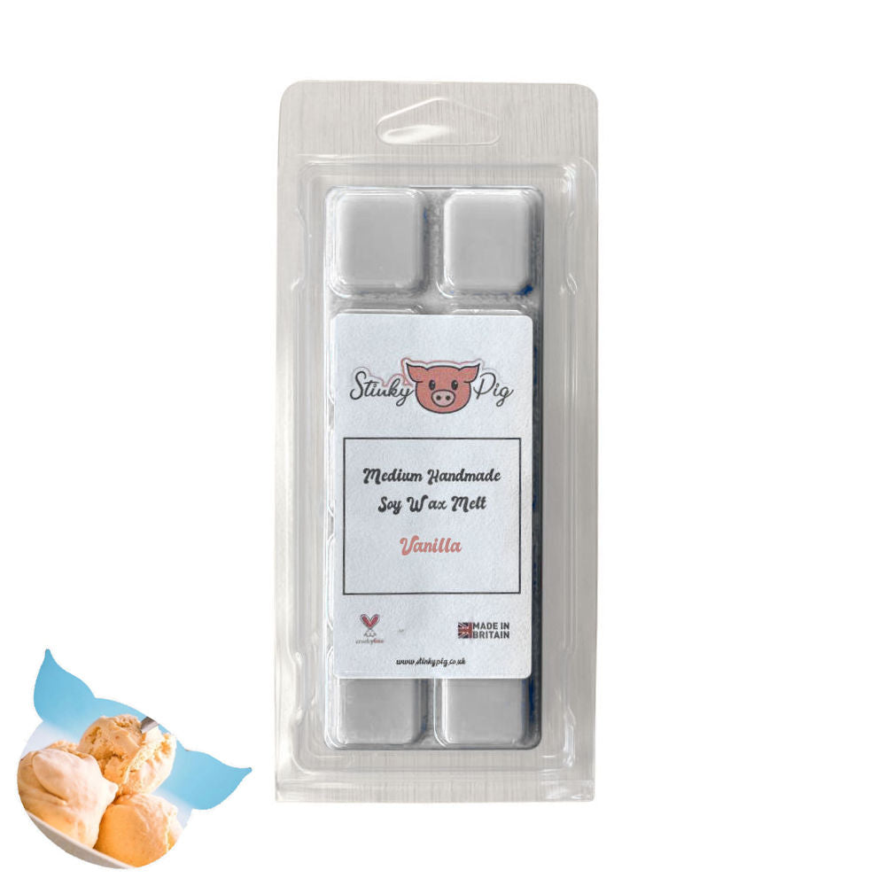 Stinky Pig Highly Scented Soy Wax Melt Clam - 50g Vanilla