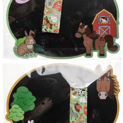 Farm Animal Blackboard & Chalk