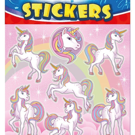 Unicorn Sticker Sheets - 6 Pack