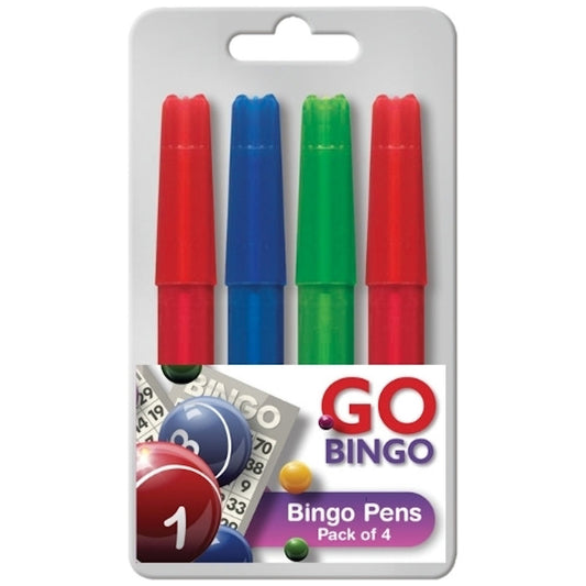 Bright Bingo Pens - 4 Pack