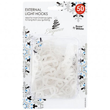 External Light Hooks - 50 Piece
