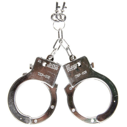 Metal Handcuffs – Novelty Toy Handcuffs Fun Role Play Accessory Fancy Dress