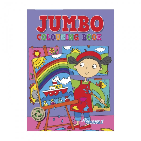 A4 Jumbo Colouring Book