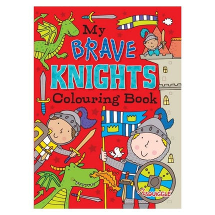 Pirates / Knights Colouring Book - Assorted
