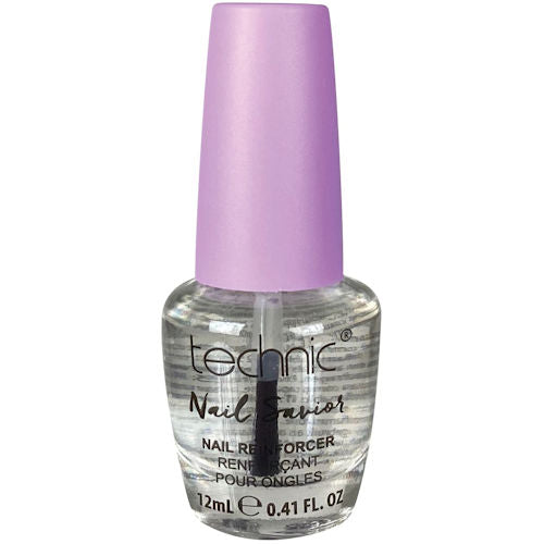 Technic Cosmetics Glossy Nail Polish - Clear Stronger Nails Nail Saviour