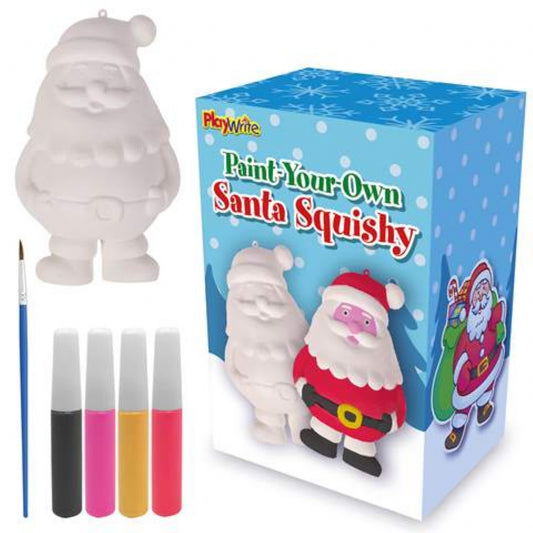 Paint Your Own Santa Squishy
