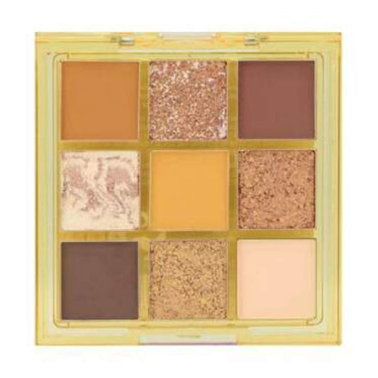 W7 Cosmetics 9 Colour Matte Shimmer Eyeshadow Palette - Sweet Honey