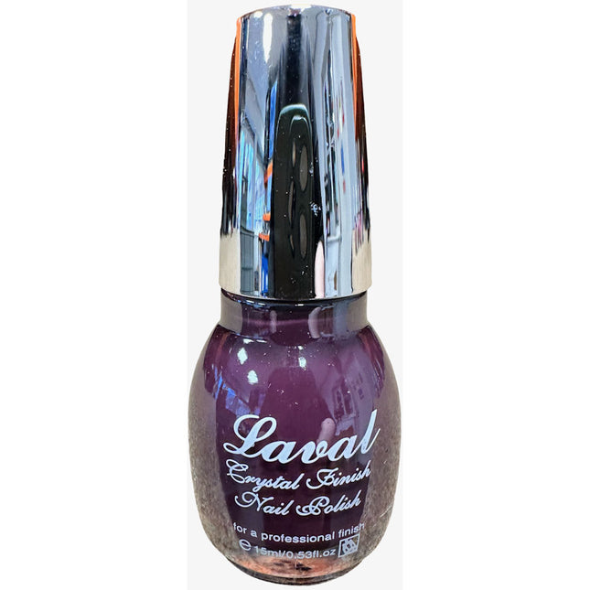 Laval Rose Pink Crystal Finish Nail Polish