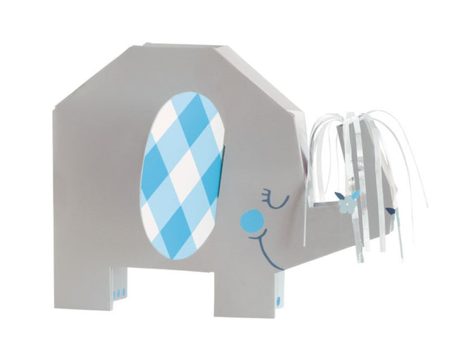 Blue Elephant Centerpiece Decoration
