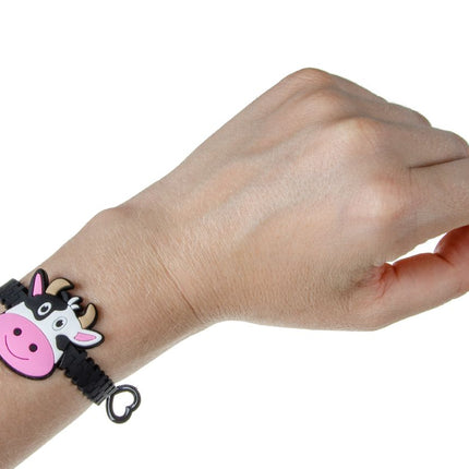 Adjustable Farm Rubber Bracelets - 6 Pack