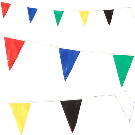 M1001 Multicoloured 10m Triangle Bunting
