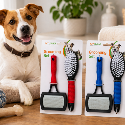 Pet Grooming Set - (2 Assorted)