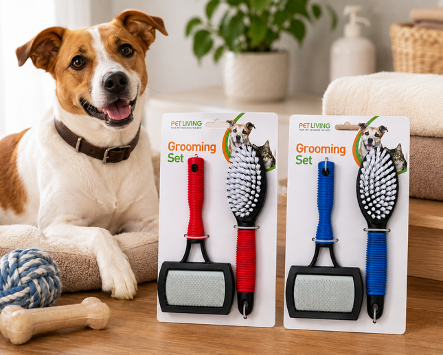 Pet Grooming Set - (2 Assorted)