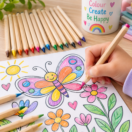 20 Premium Colouring Pencils