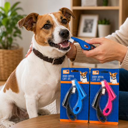 Doggy Dental Care Set - (2 Assorted)