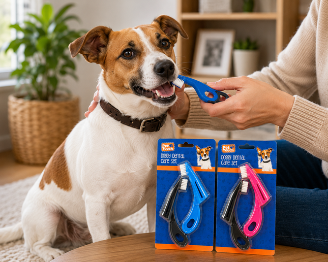 Doggy Dental Care Set - (2 Assorted)