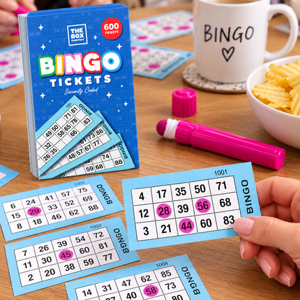 1-600 Bingo Ticket Book