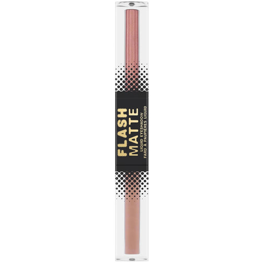 W7 Cosmetics Flash Matte Liquid Eyeshadow - Nude Everythin' & Festive Long Lasting Smooth Application Highly Pigmented Matte Finish