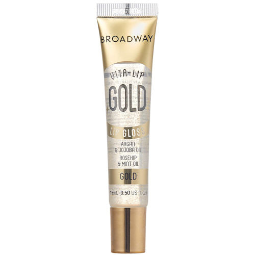 Broadway Lipgloss - Enriched Clear Rose Gold Argan Jojoba Oil