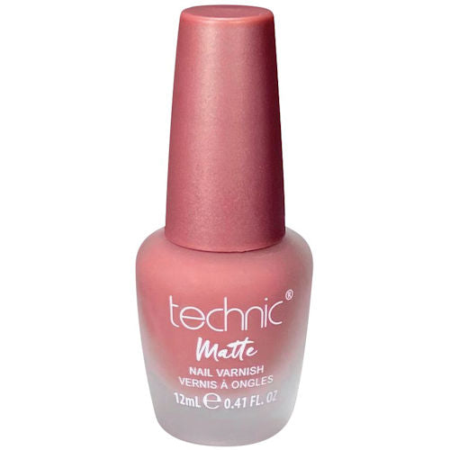 Technic Cosmetics Matte No Shine Nail Polish Light Pink - Matte Starkers